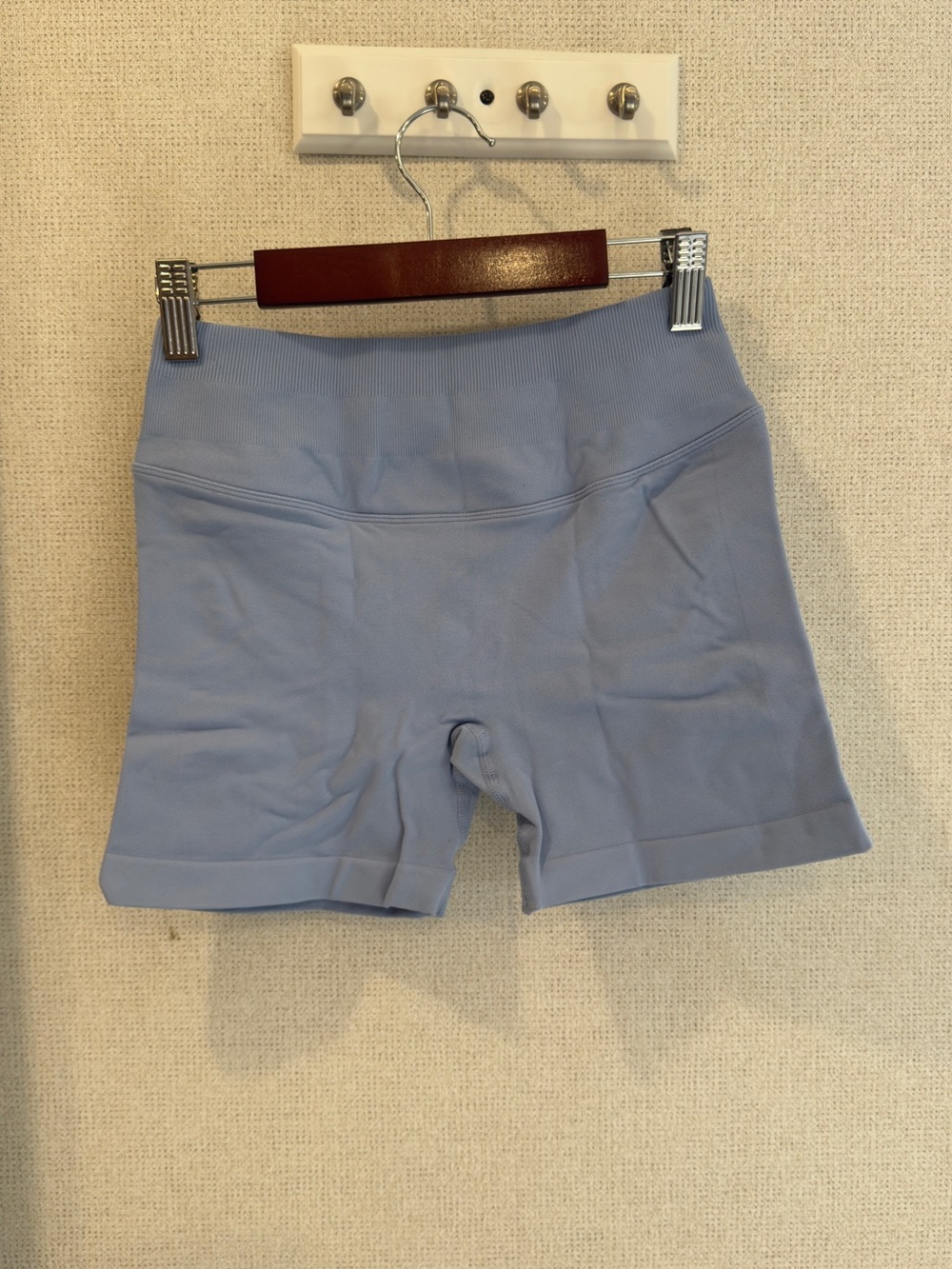 Aurola Light Blue Gym Shorts
